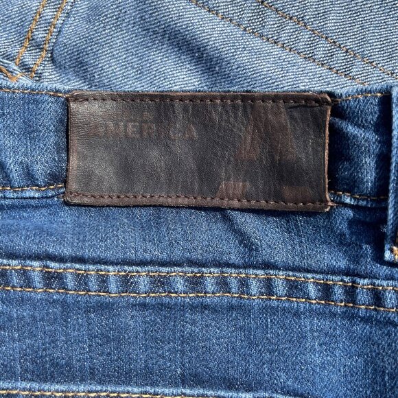 Perry Ellis Mens‎ Straight Leg Jeans Blue Denim Cotton Poly Size 42 x 30 - Picture 4 of 7